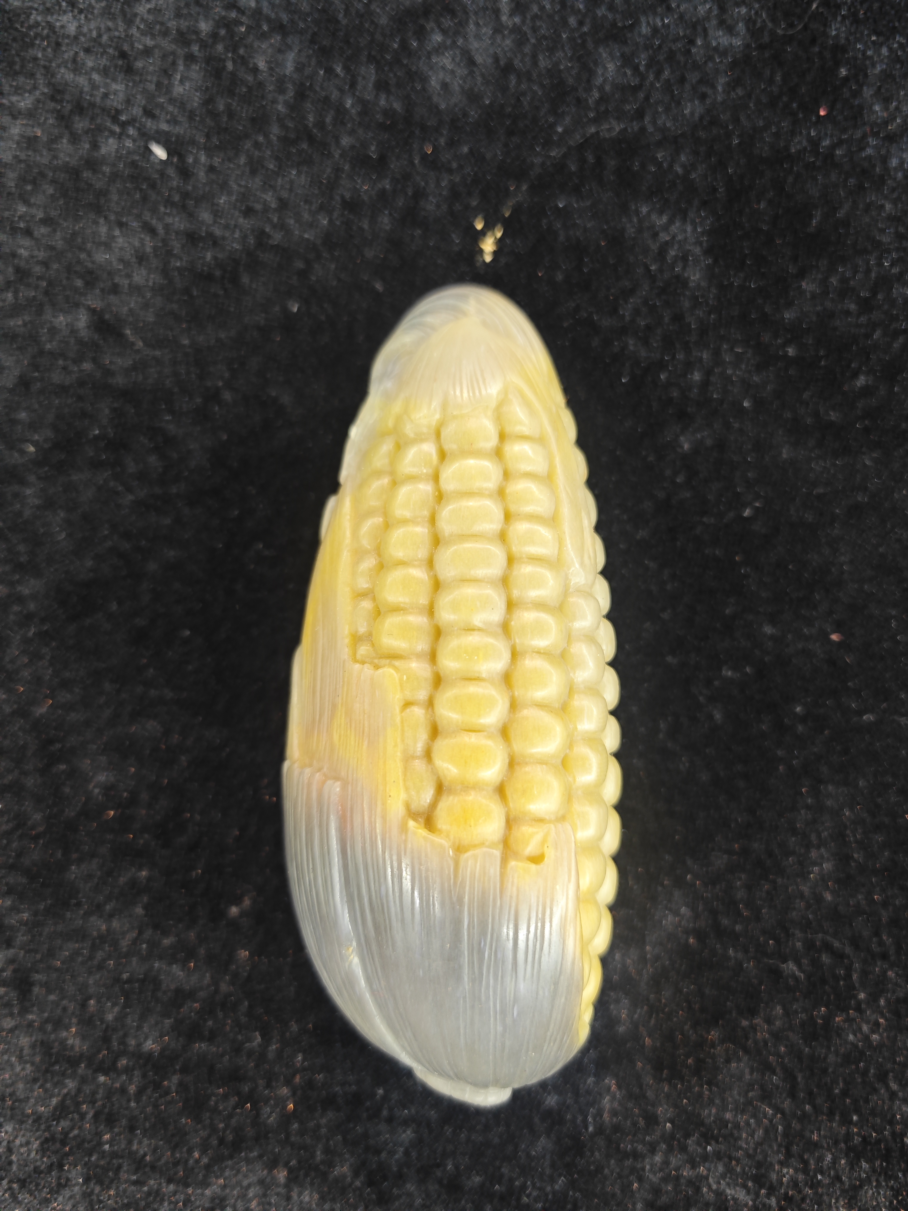 雕刻玉米直播间石头黄色