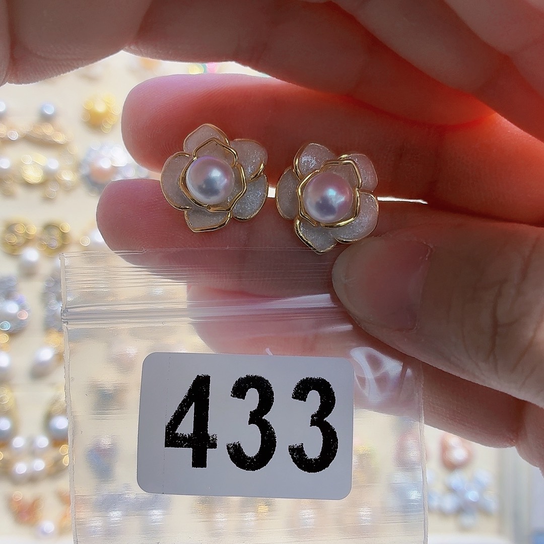 耳饰淡水珍珠合金