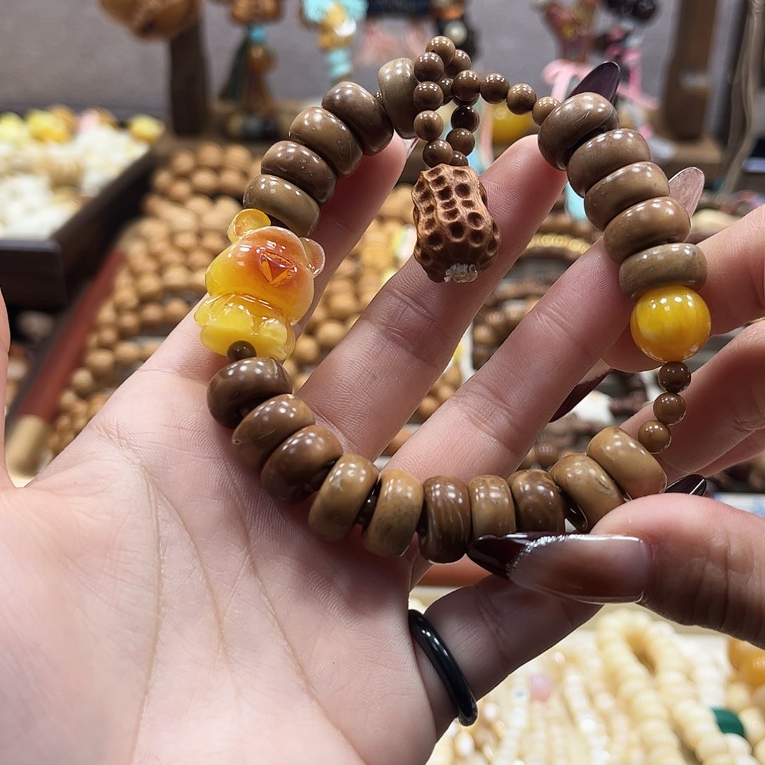 吊坠猴头核桃库克钱串子diy一套只限3条