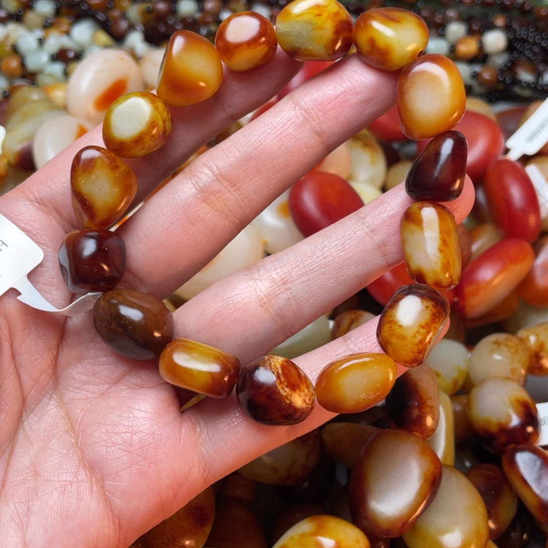 和田玉手链未镶嵌