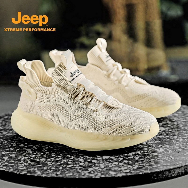 Jeep吉普官方正品2025新款椰子鞋男鞋秋季户外登山鞋运动鞋一脚蹬