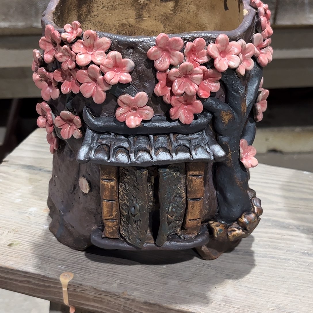 23 号陶然花器多肉植物手工花盆