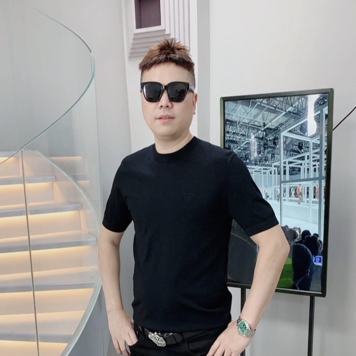 ZNPIN名店-高级感男装 短袖男t恤轻薄透气抗皱清凉冰感短袖 999-1