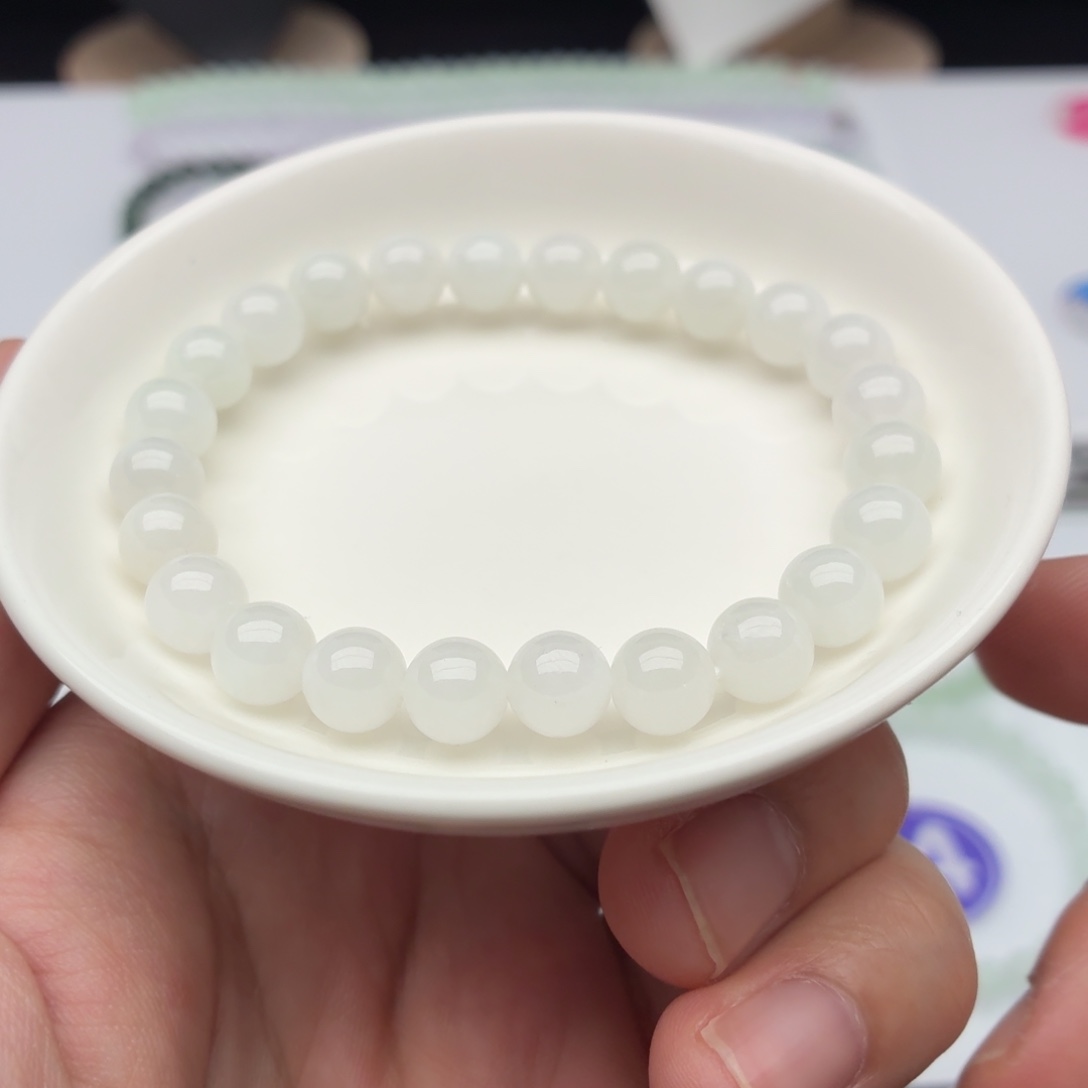 未镶嵌手链翡翠卡7.8