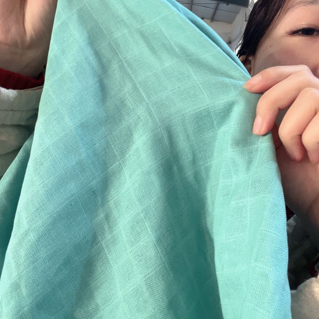 棉棉双层纱华夫格布料150/200