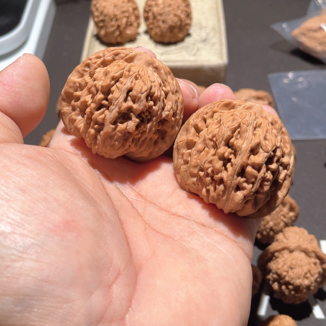 文玩核桃把件少*-四座楼45.5