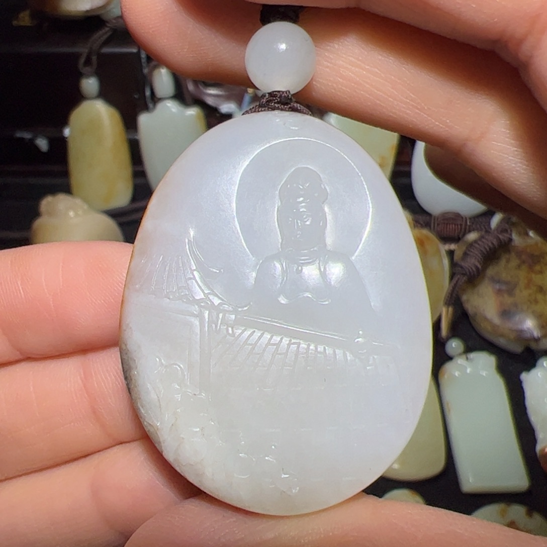 和田玉（子料）未镶嵌颈饰