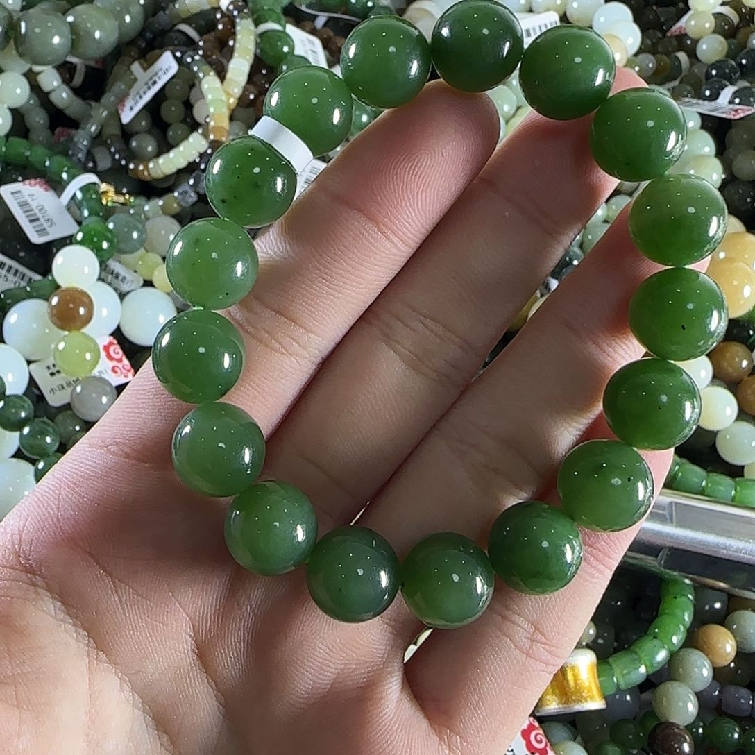 和田玉手链未镶嵌172