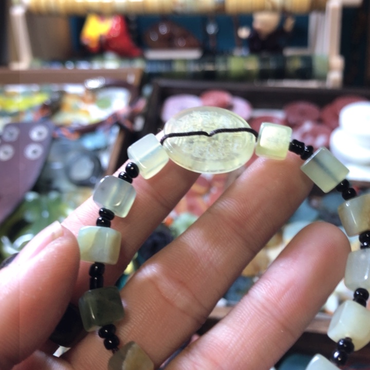 岫玉岫玉手链未镶嵌