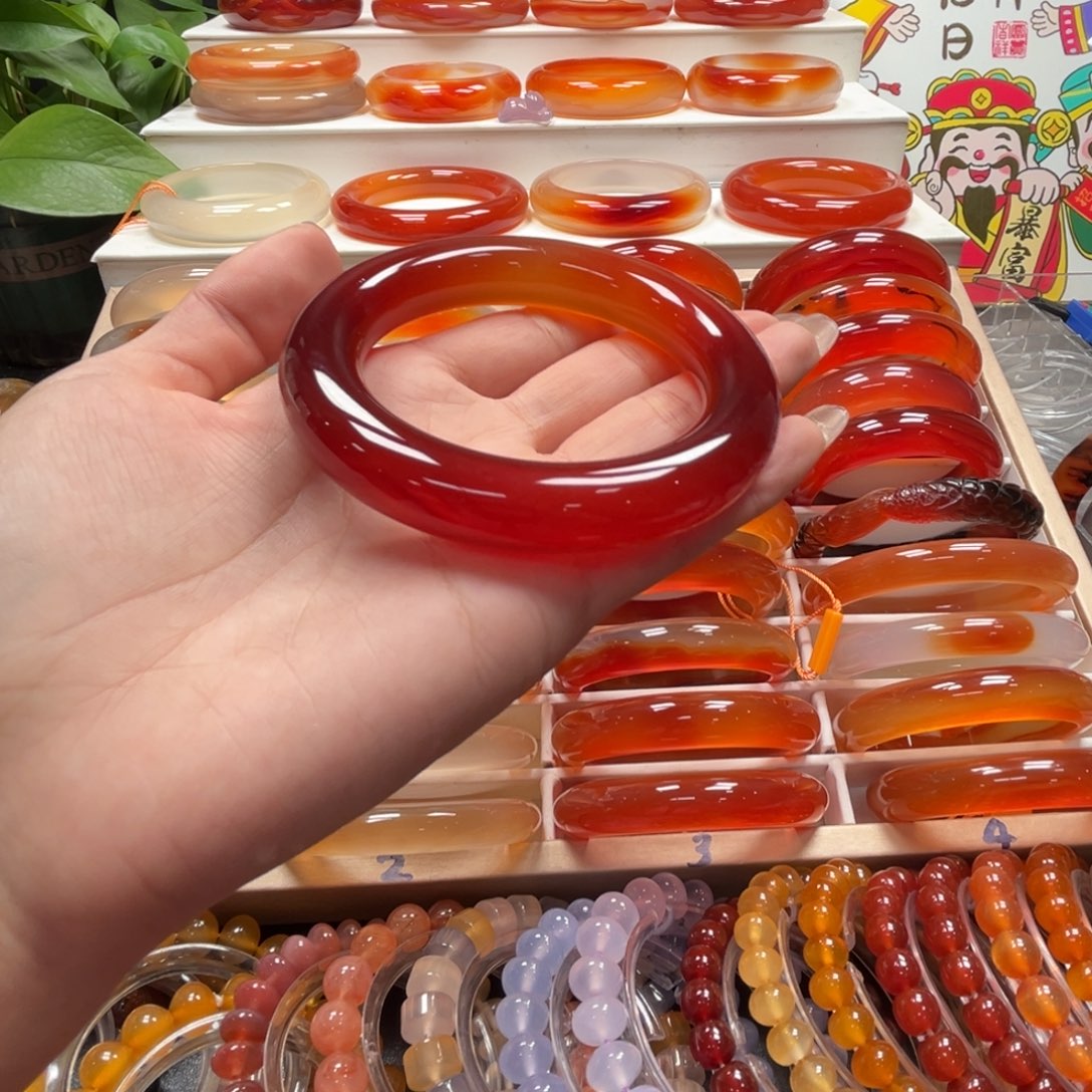 手镯玛瑙/玉髓未镶嵌鬼*贝