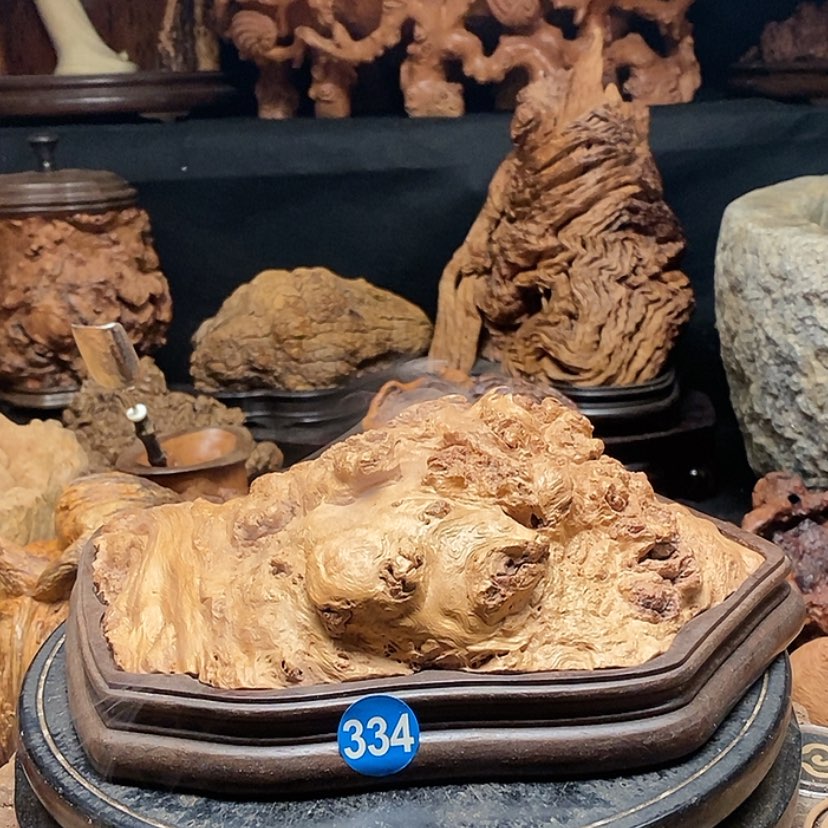 【闪购商品】334号荔枝木香炉工艺