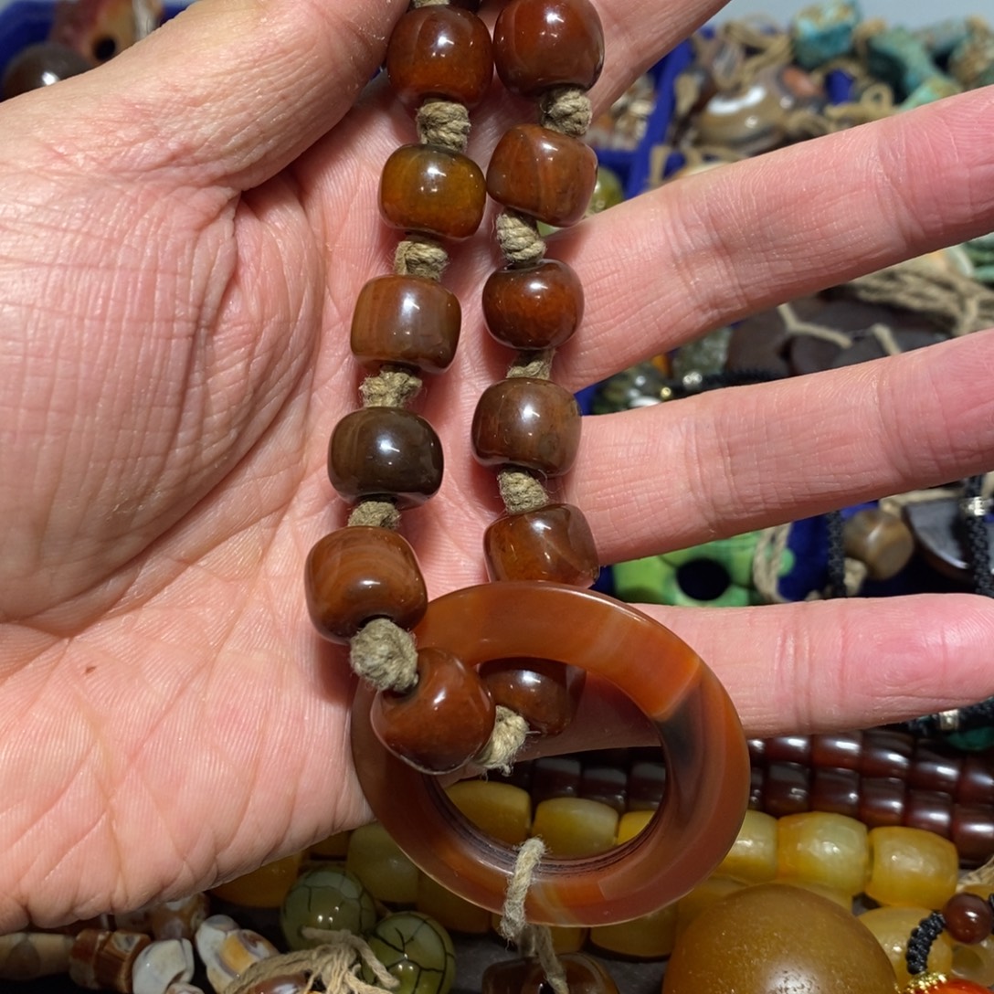 玛瑙/玉髓合金手链