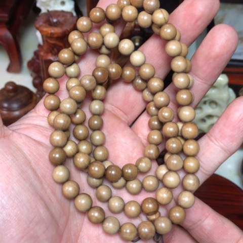 檀香木印度老山檀香0.8长串