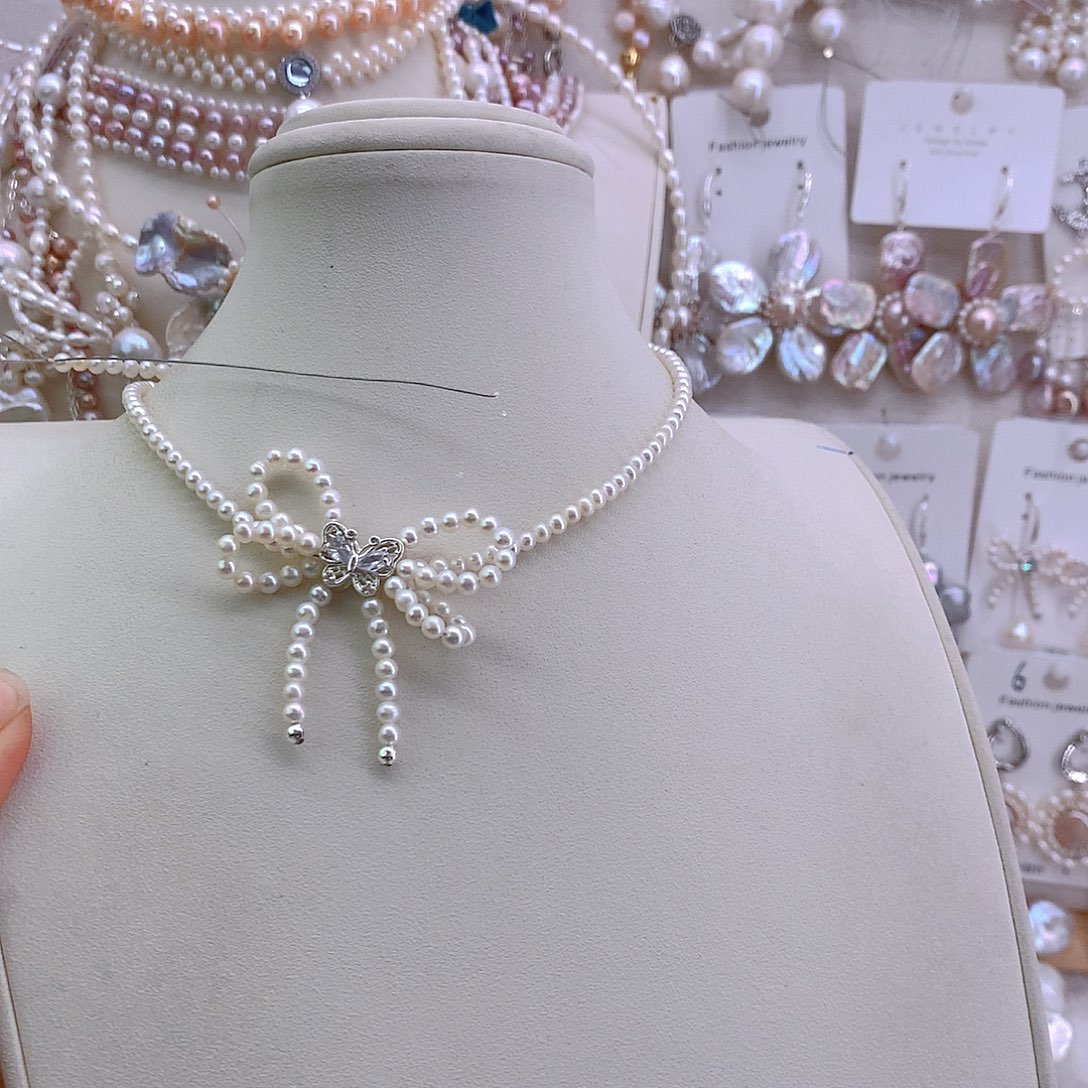 嗨****项链淡水珍珠未镶嵌