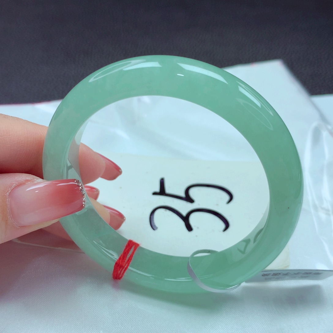 翡翠手镯未镶嵌手镯55