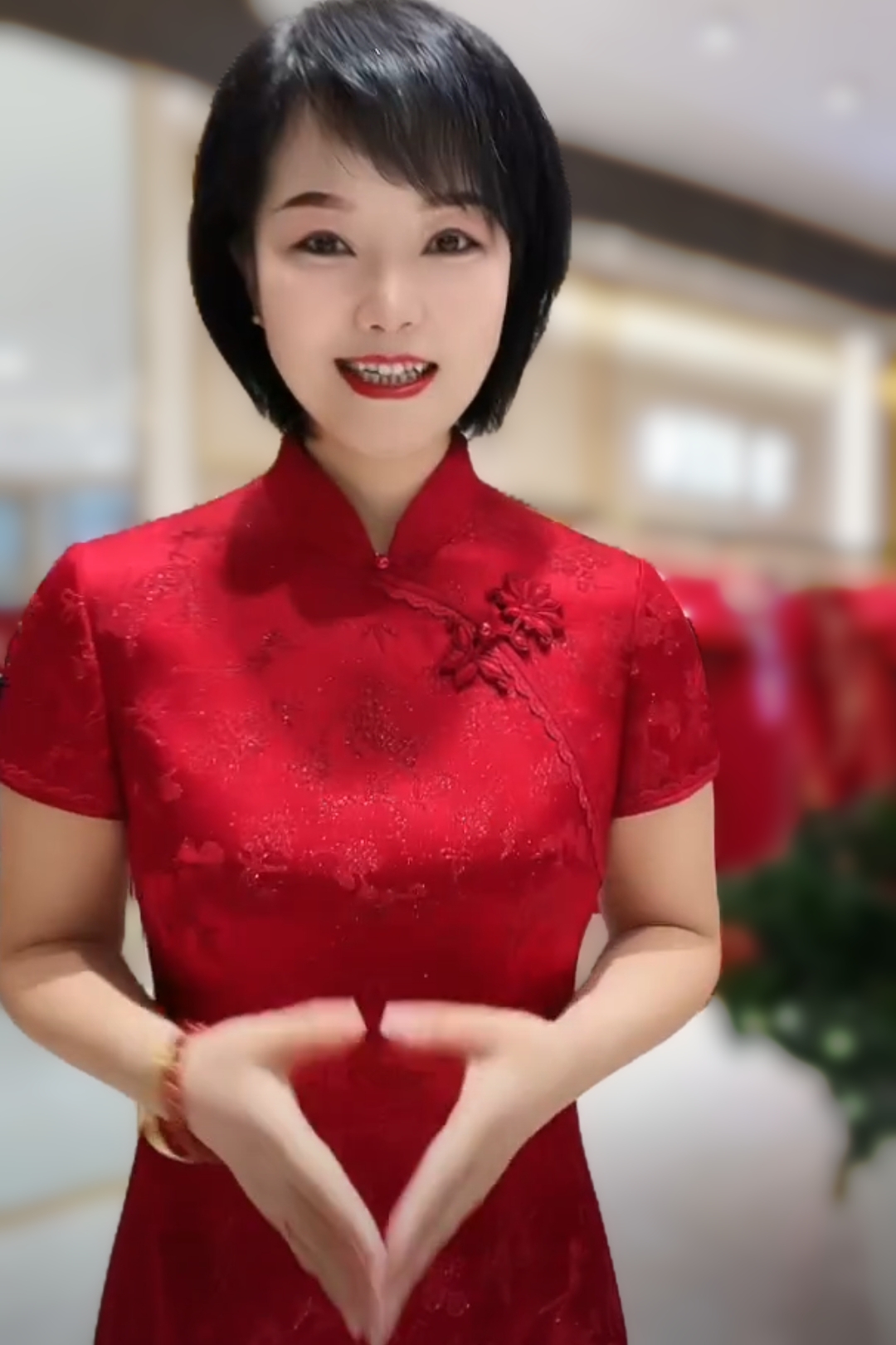 170206朱紫褕喜婆婆妈妈婚宴旗袍中式礼服敬酒服日常