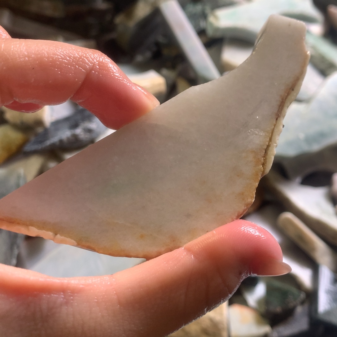 翡翠颈饰未镶嵌缅甸翡翠