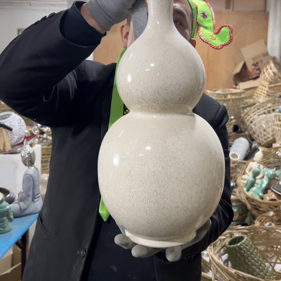 摆件150 号高中低温陶瓷工艺瓶（部分微瑕）