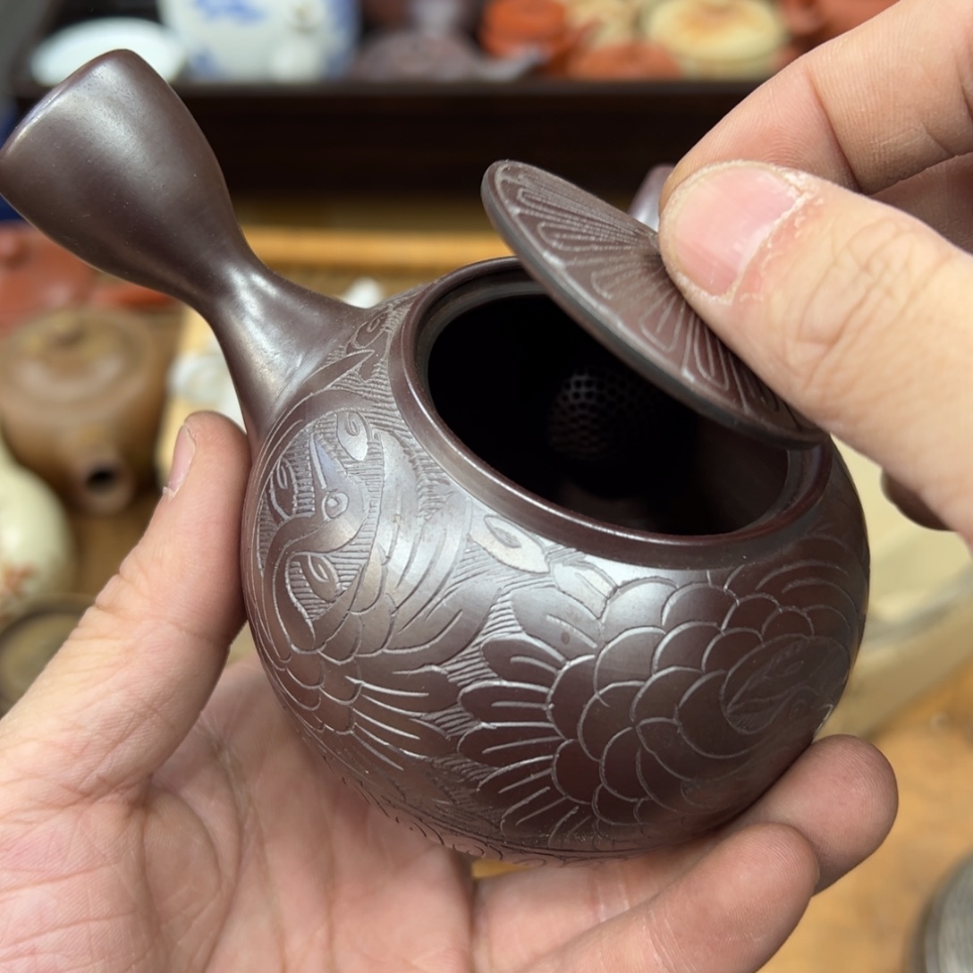 陶瓷日本中古工艺品摆件