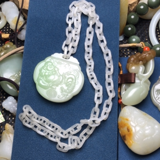 和田玉手绳未镶嵌爷