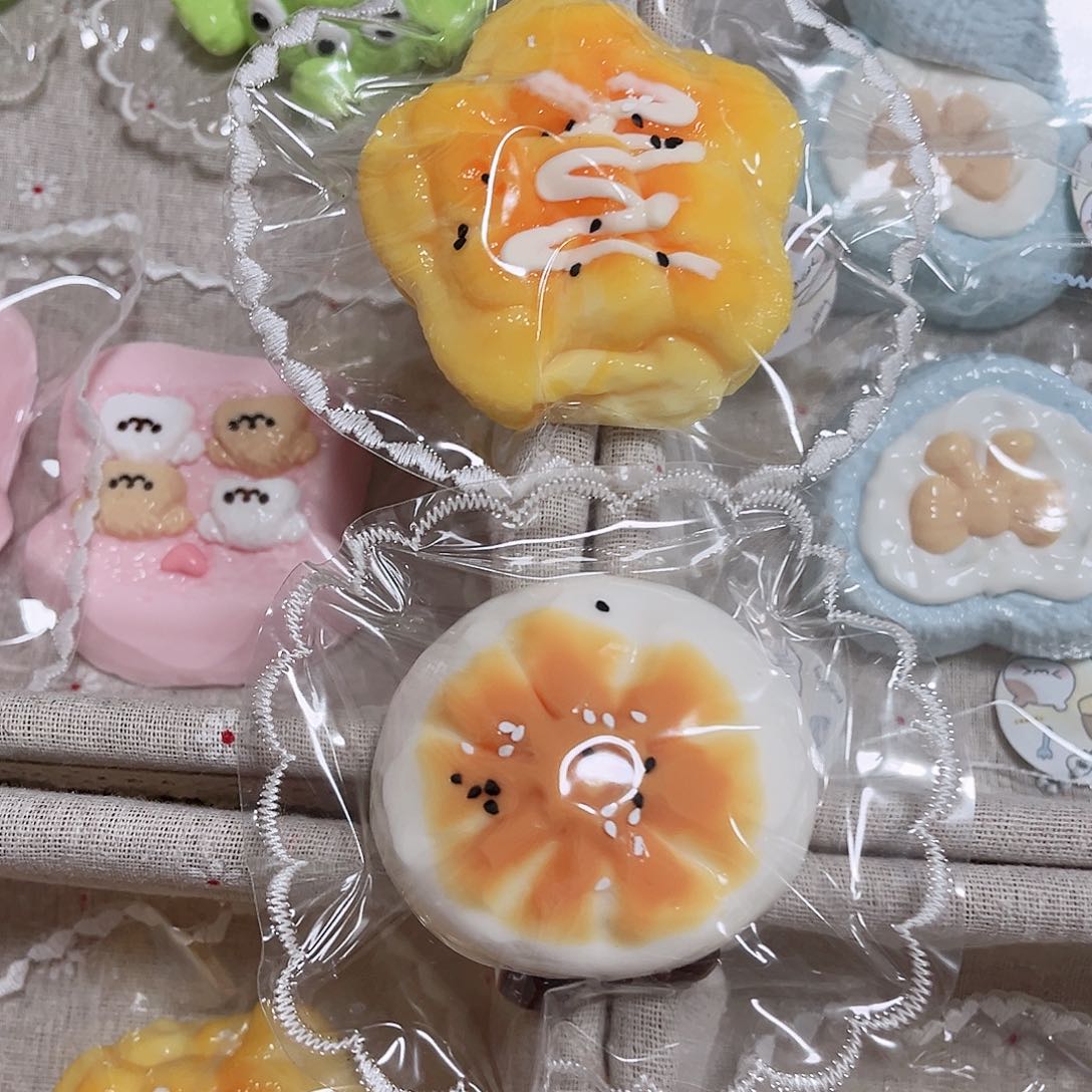 硅胶生煎包➕星星菠萝包