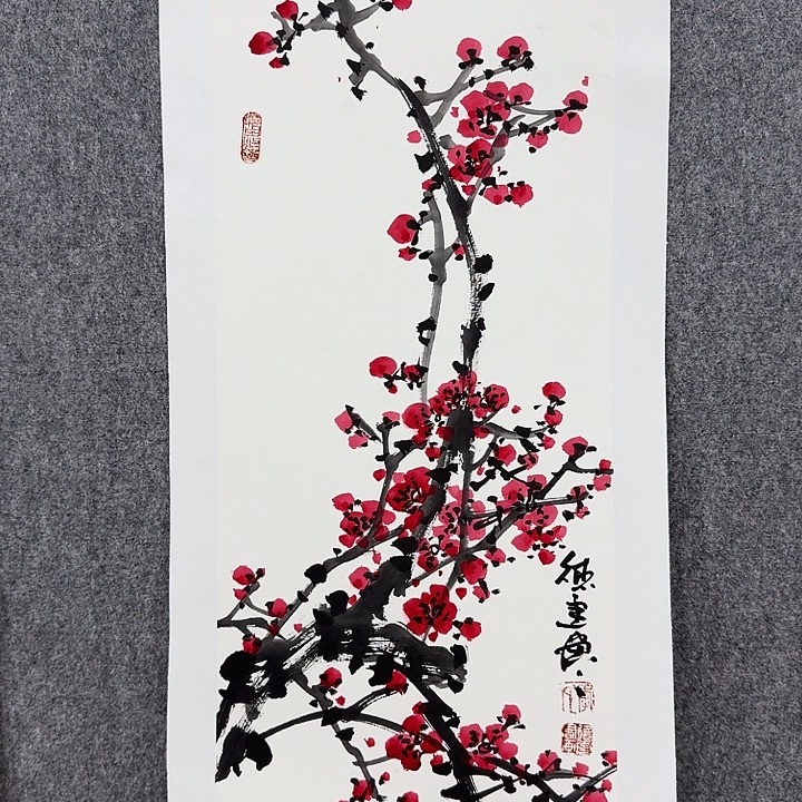 国画李德云老师手绘作品