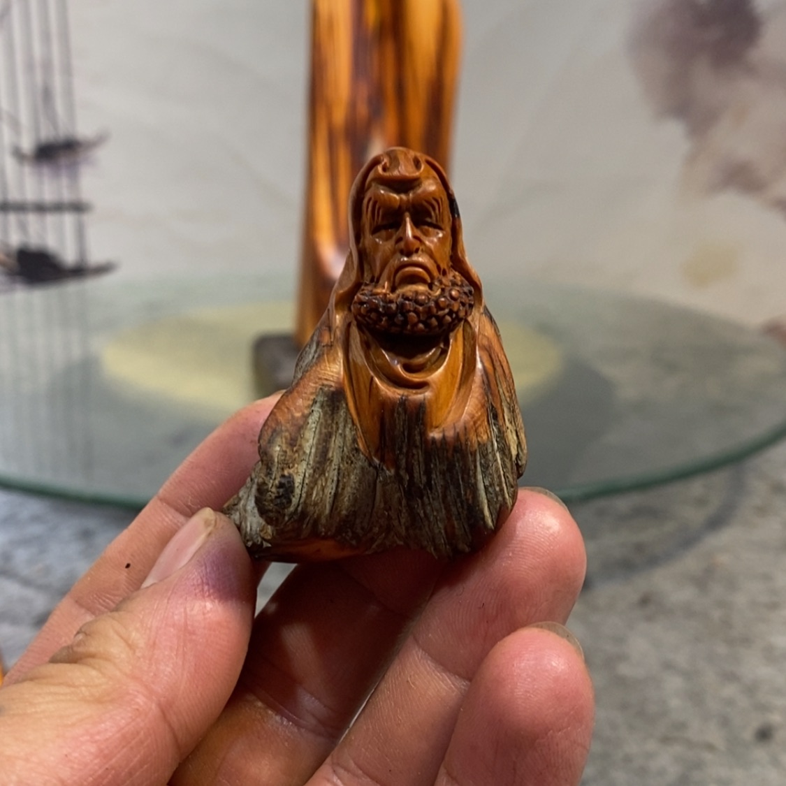 【闪购商品】柏木（崖柏）根雕木雕工艺品摆件家居手把件