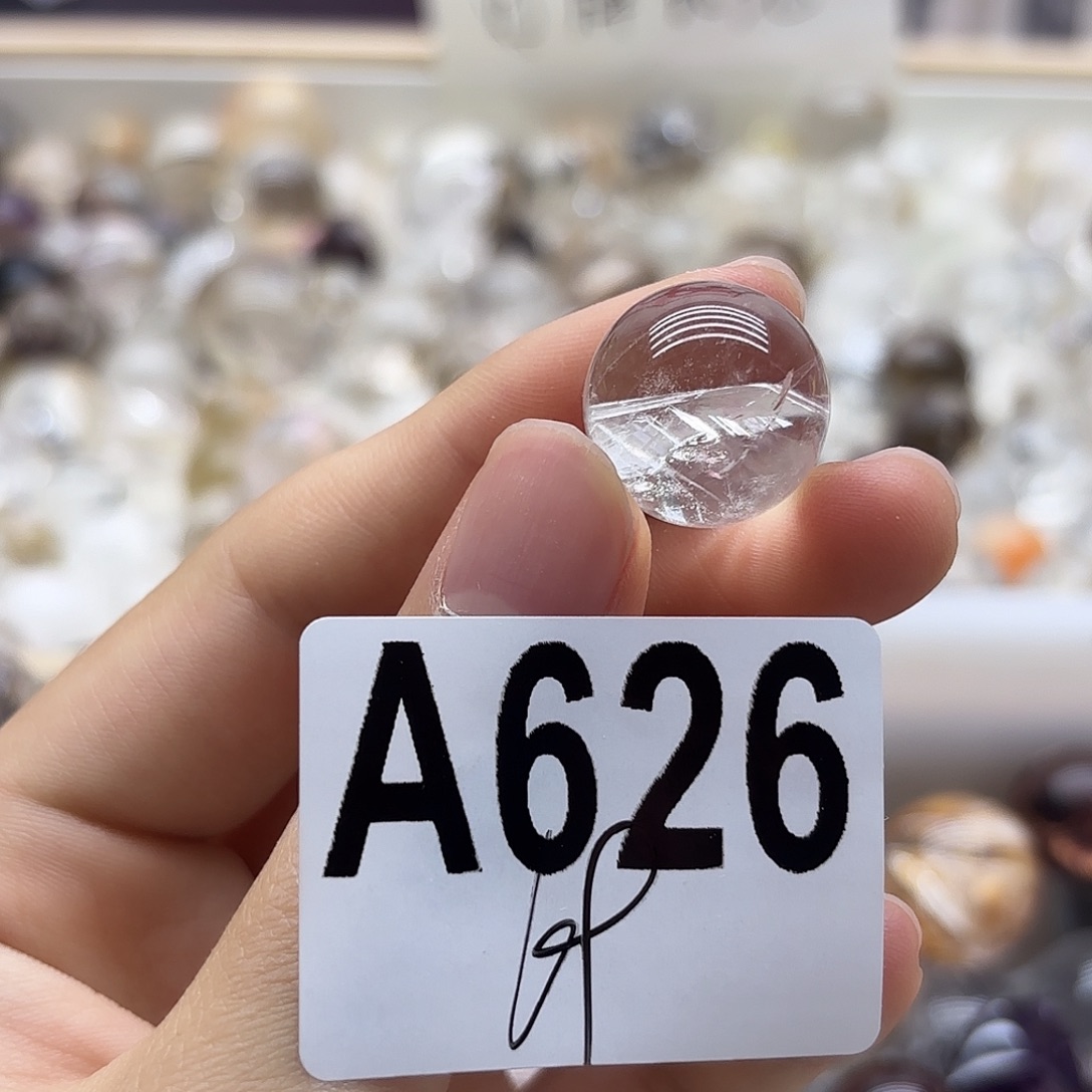 麻***椒水晶珠宝半成品未镶嵌626