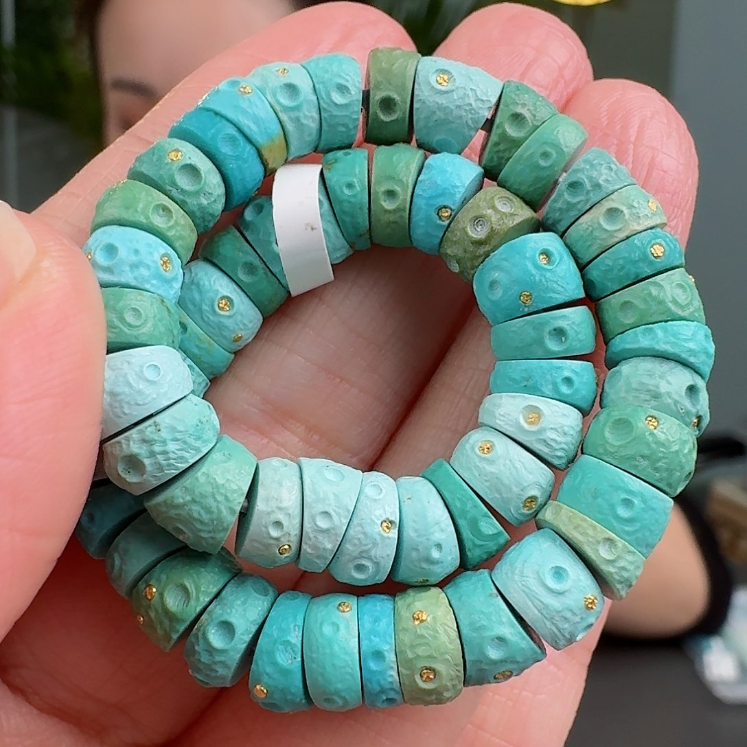 绿松石珠宝奇石未镶嵌