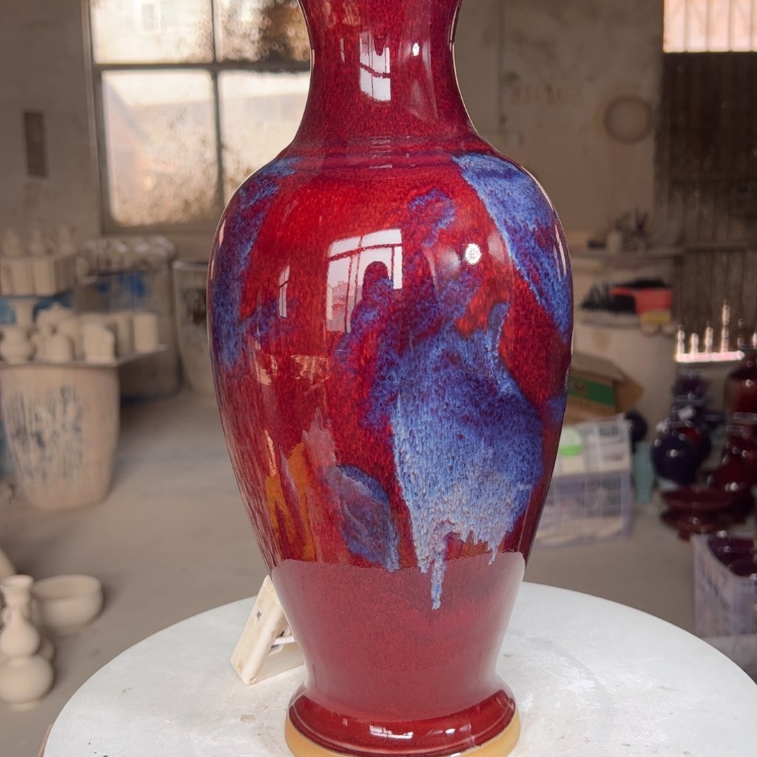 摆件静**吟郑家钧窑摆件