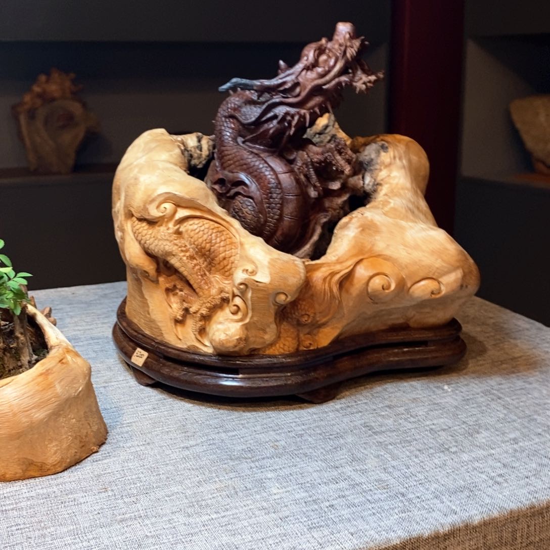 荔枝木乐*子荔枝木龙香炉