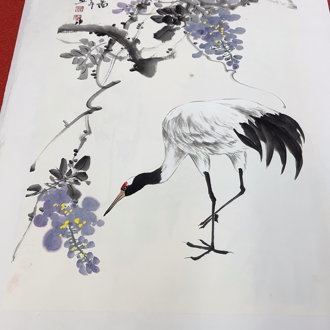 国画手绘作品国会作品