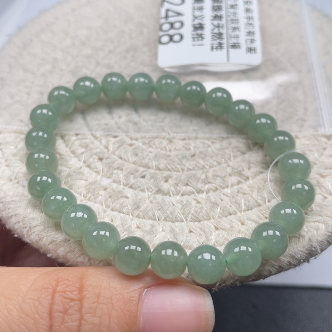 翡翠未镶嵌手链天然A货缅甸翡翠