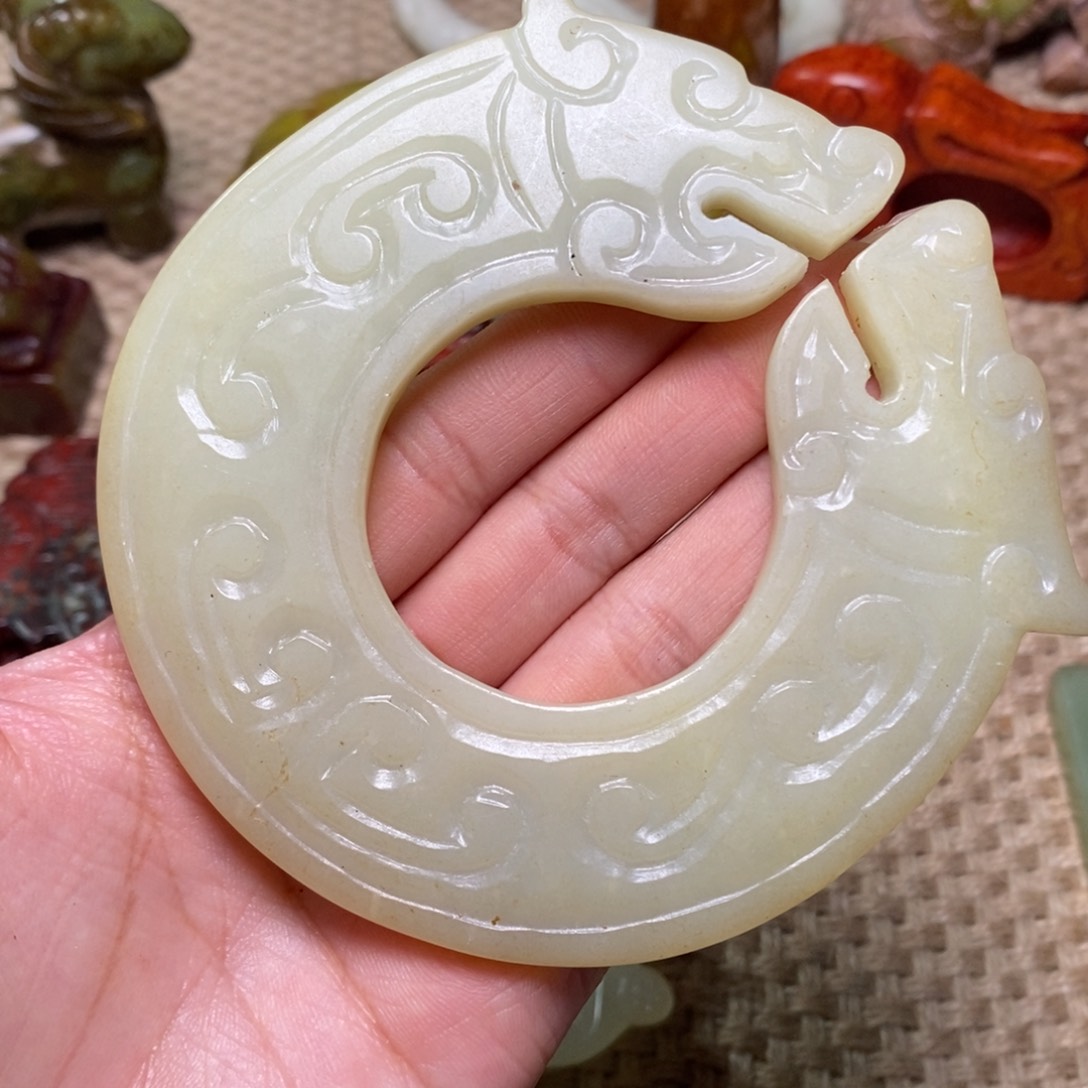 白玉菩提吊坠老*人白玉菩提白玉菩提摆件