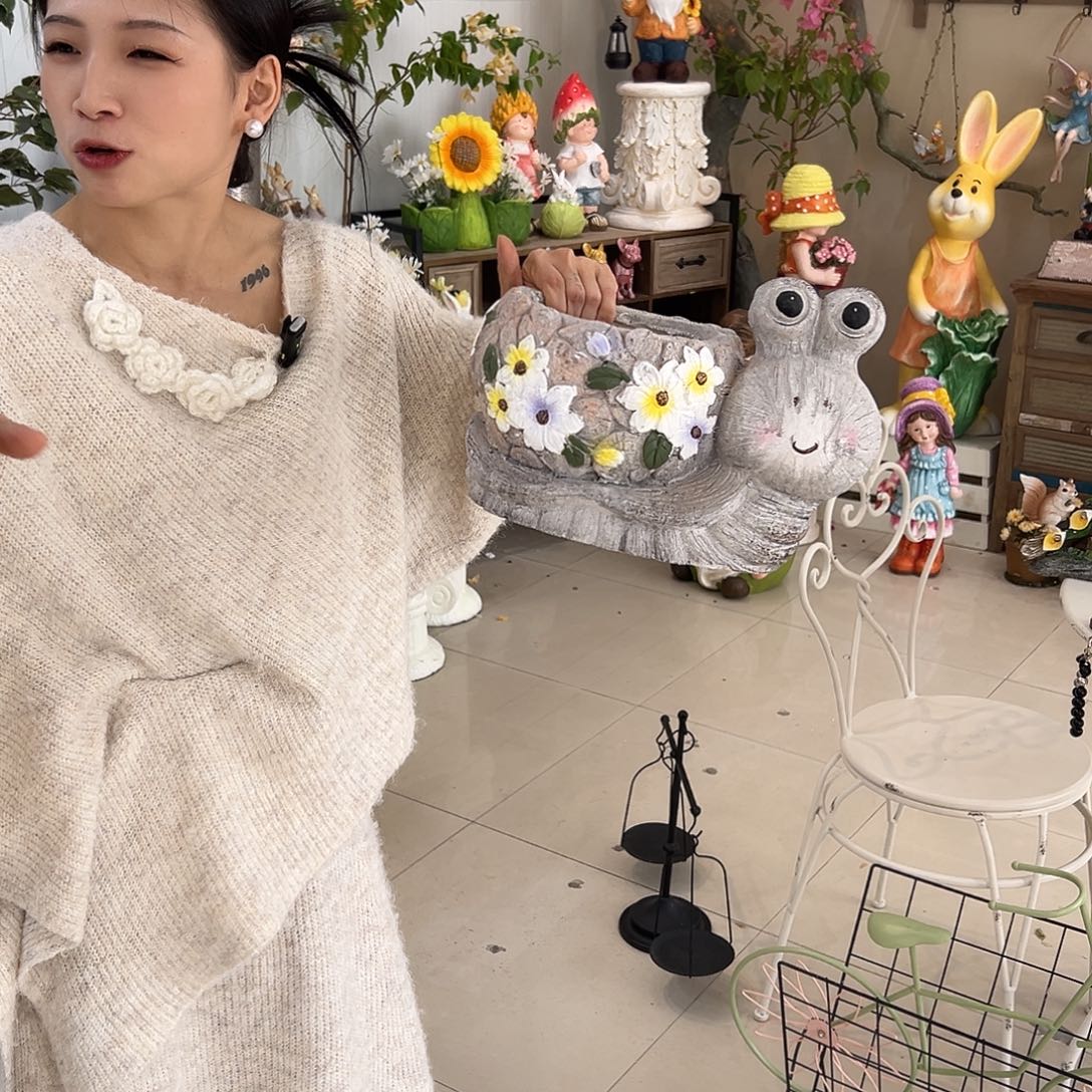 花园摆件红红火火