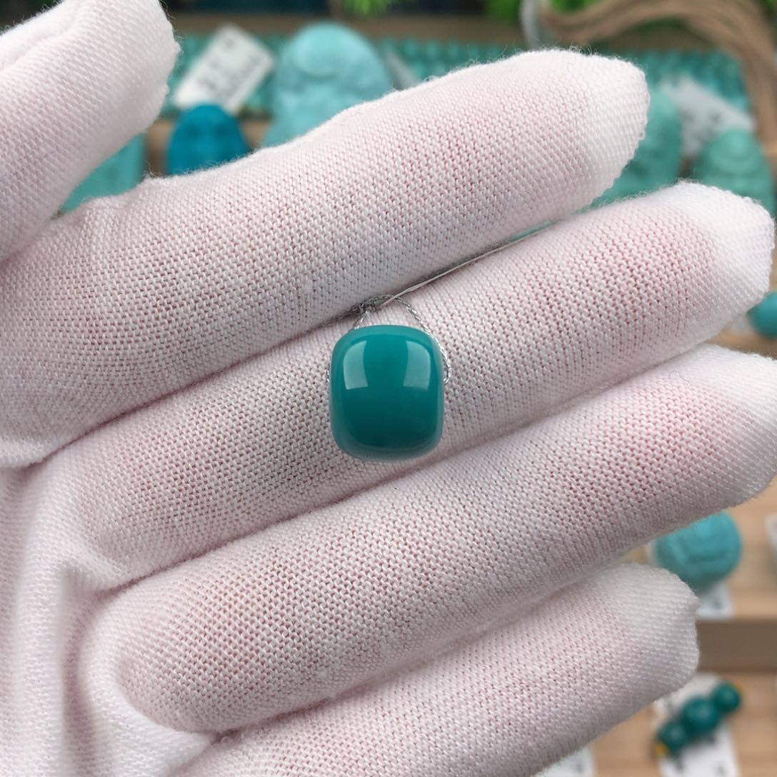 绿松石配饰未镶嵌老型卡12.5*10.6