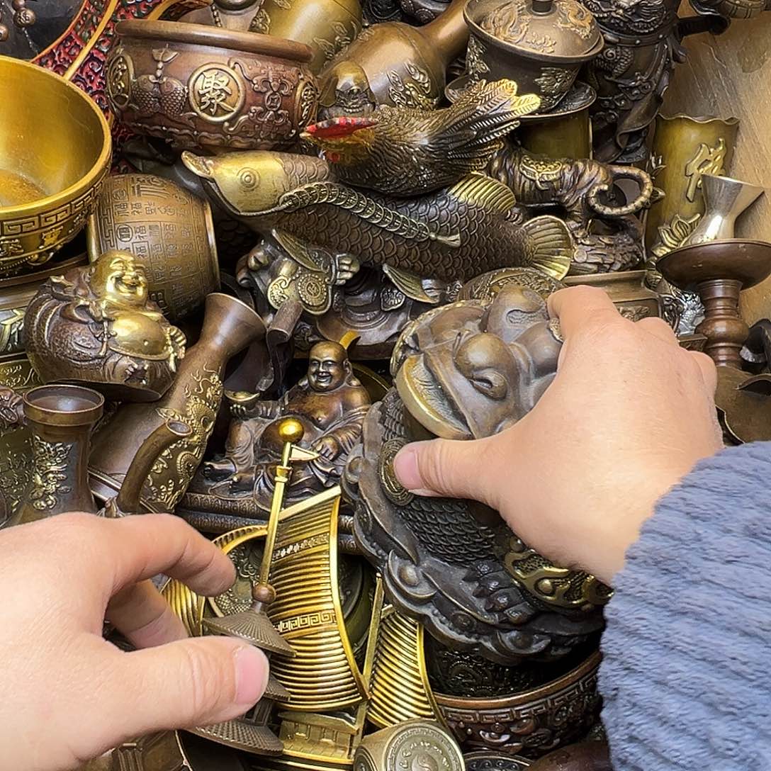 精品铜器，精美文玩
