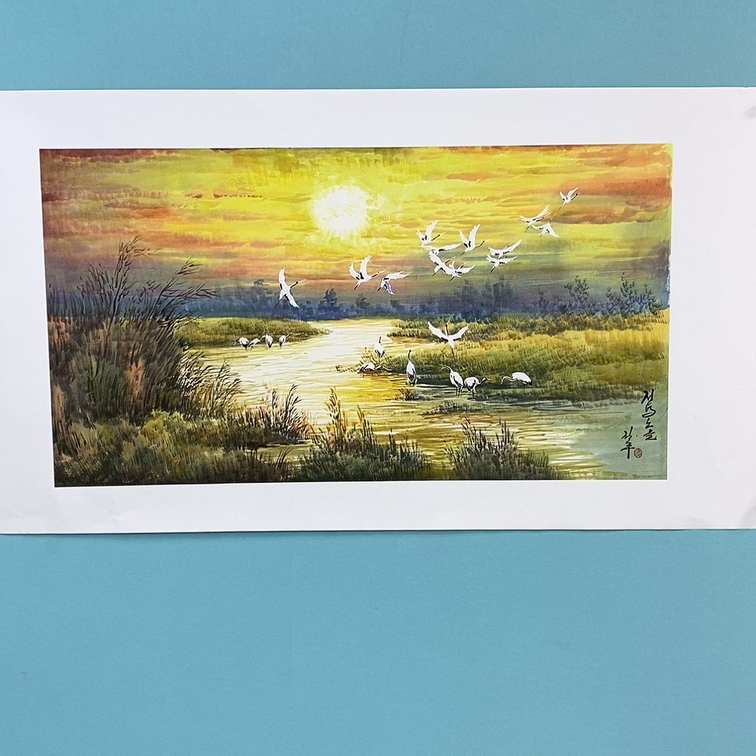 国画作品多次参加