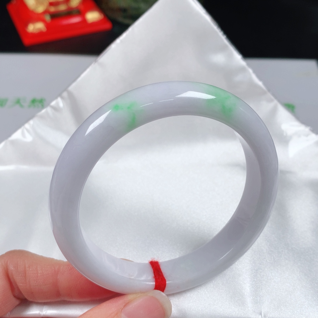 翡翠手镯未镶嵌 正圈59
