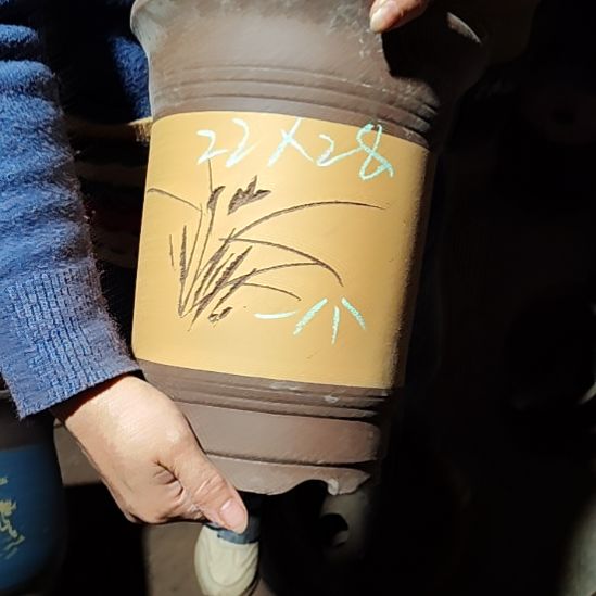 宜兴紫砂花盆清仓库清仓