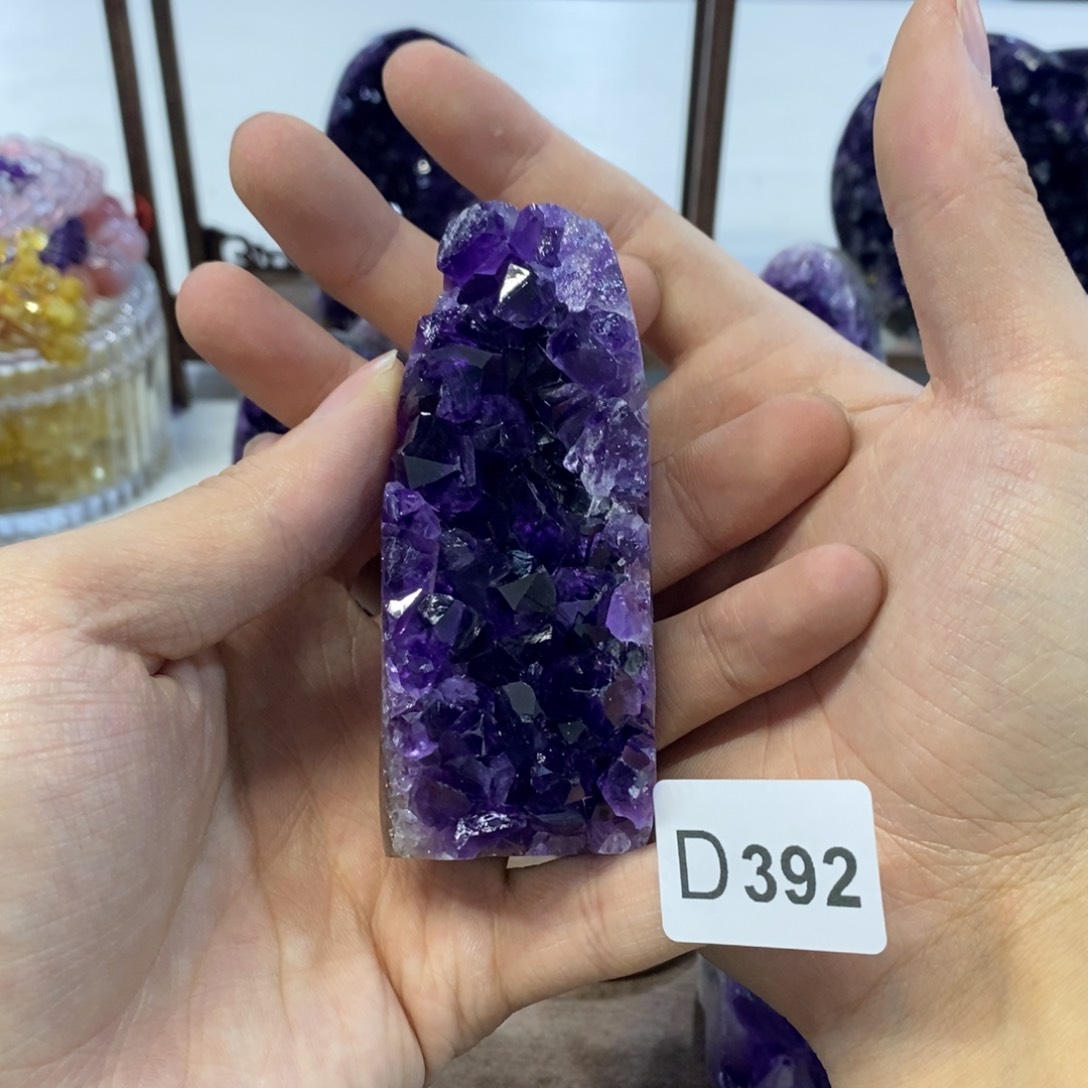 紫晶摆件摆件未镶嵌皮***P