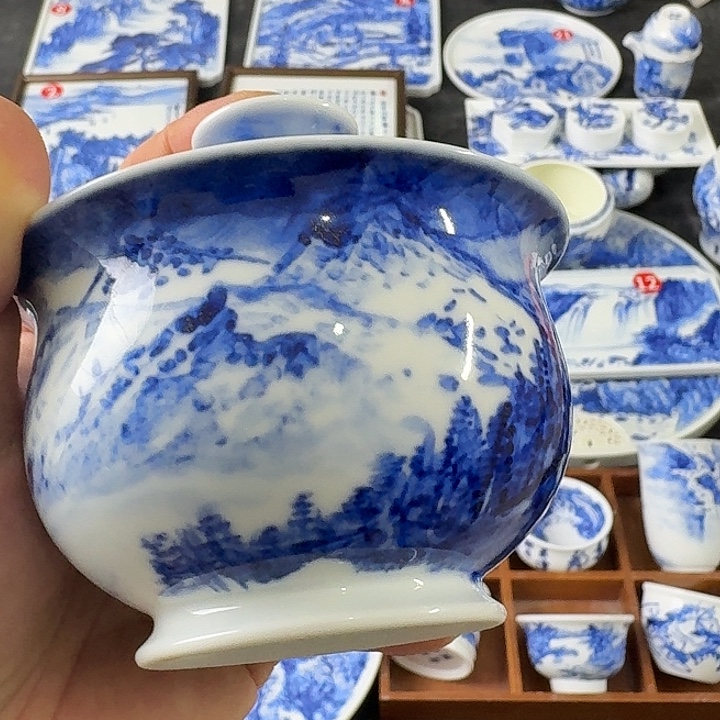 瓷片景德镇瓷器手工手绘