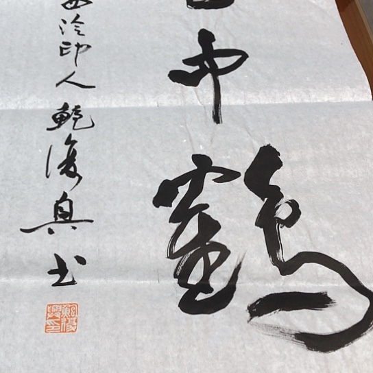 书法鲍老师的作品