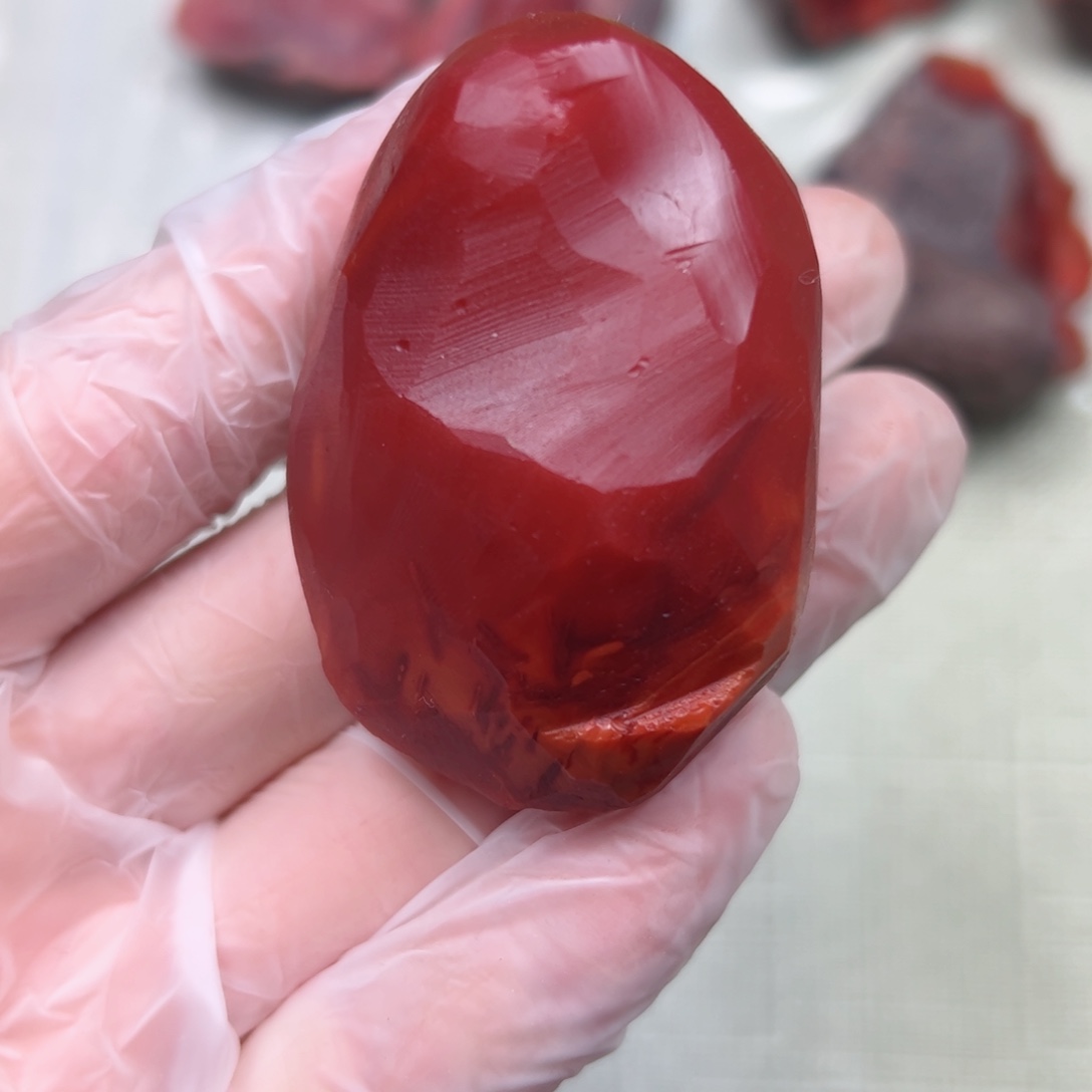 南红玛瑙半成品未镶嵌