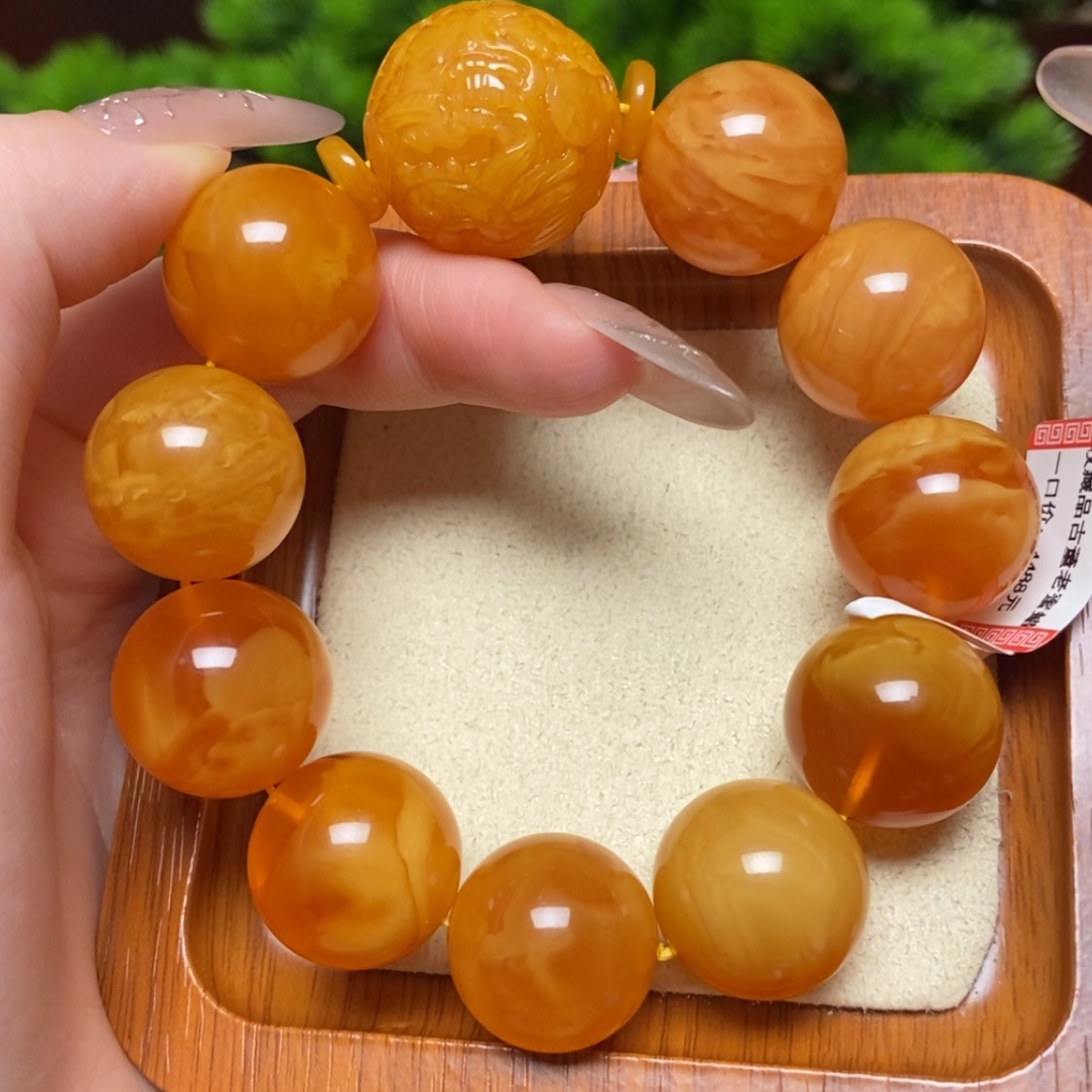 【闪购商品】未镶嵌蜜蜡手链手串