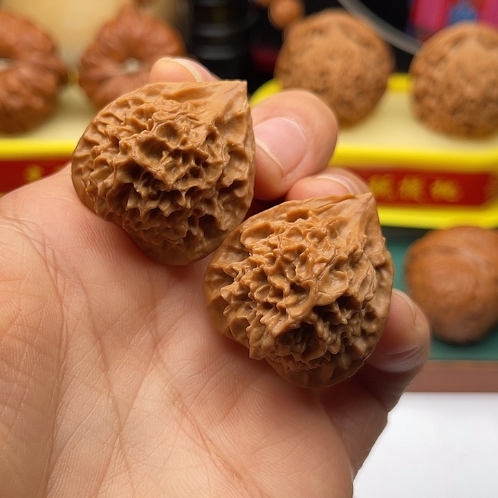 桃核把件31全品野生小众