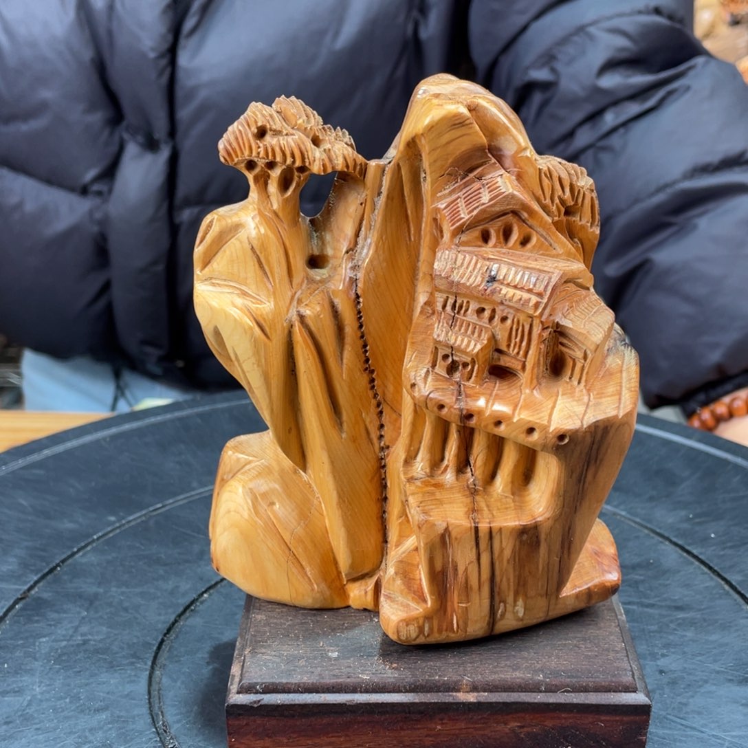 柏木（崖柏）随型摆件