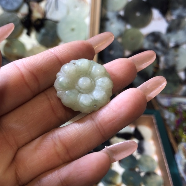 岫玉岫玉挂件未镶嵌