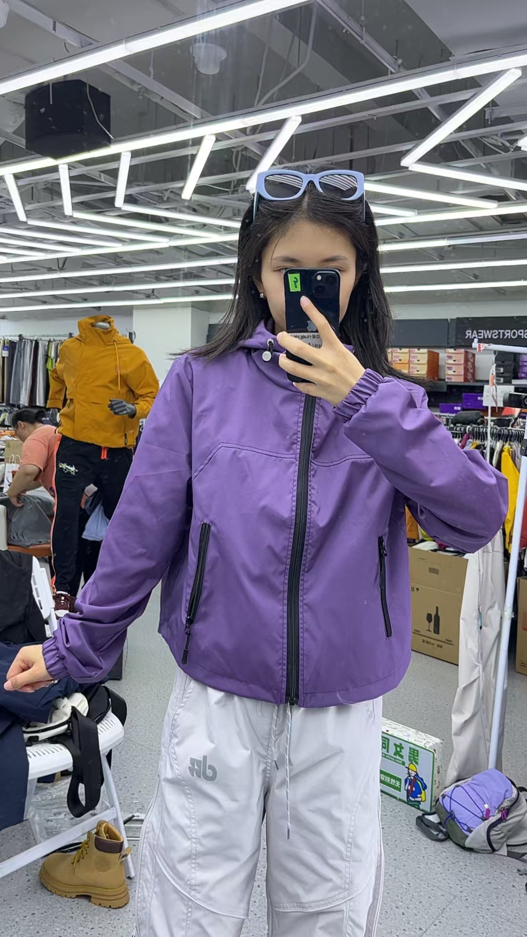 2025时尚防风防雨短款收腰连帽风衣工装休闲小个子百搭衣女外套