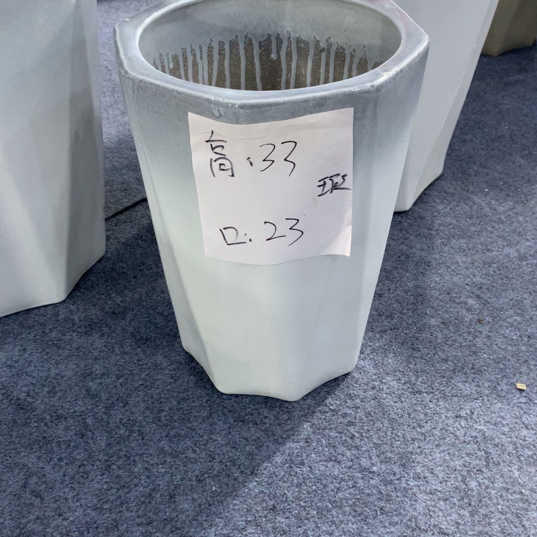 高温陶瓷花盆微瑕